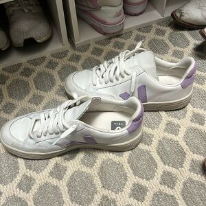 Women’s vejas campo sneakers in lavender